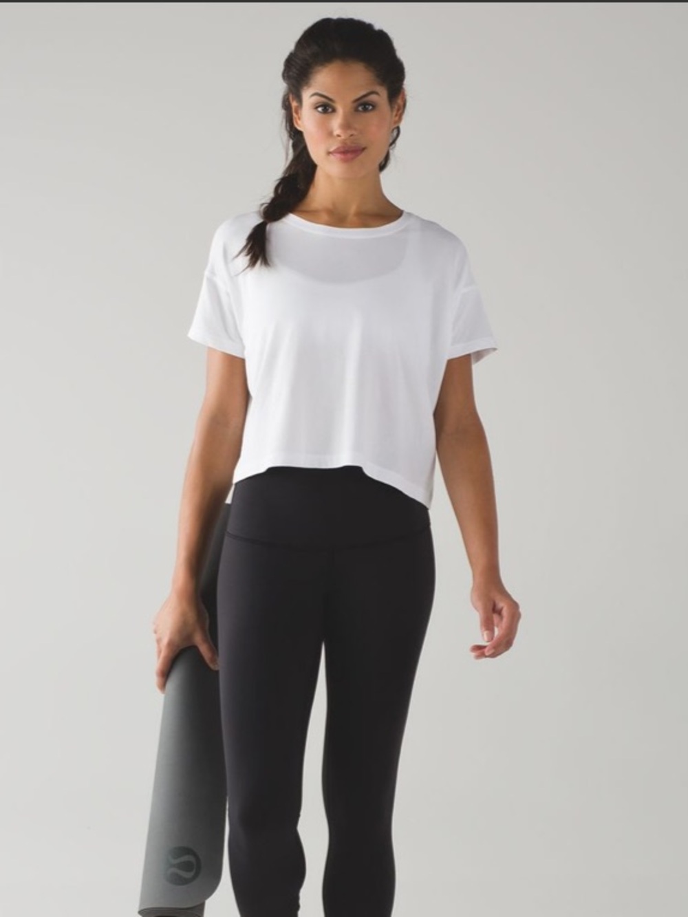 Lululemon Cates Crop Tee